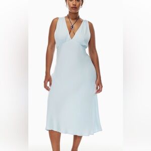 Light Blue Aritzia Midi Dress